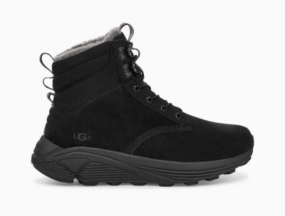 UGG Miwo Utility Weather Mens Boots Black - AU 368GC